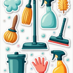 Household & Chores - Sticker Sheet v16